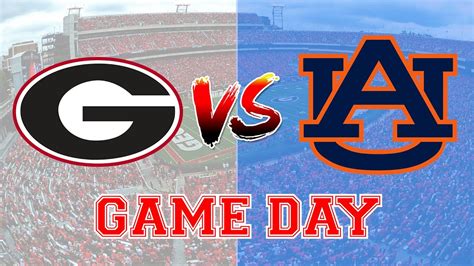 ga vs auburn football game.